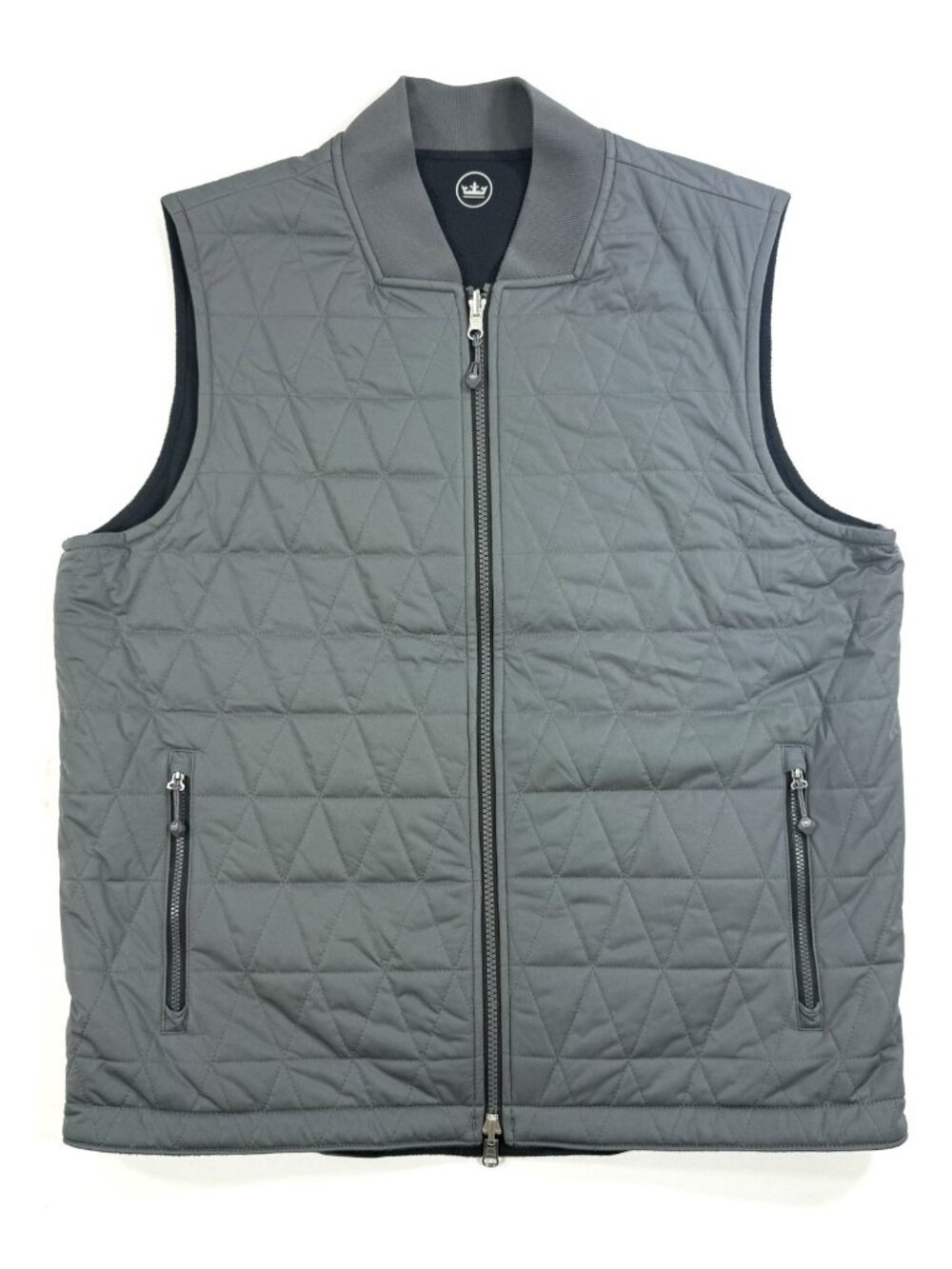 Peter Millar Mens Thermal Block Reversible Quilted Vest Size Medium Golf Gilet